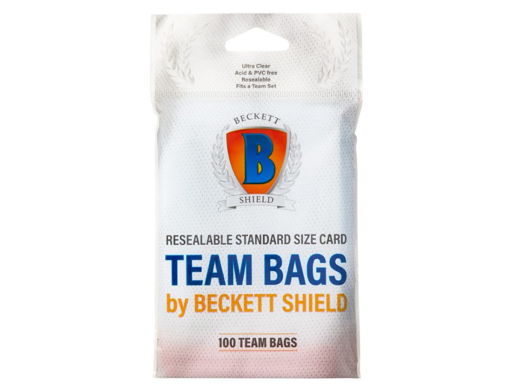Beckett resealable Team Bags
