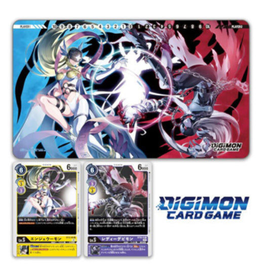 Digimon Card Game - Tamer Goods Set Angewomon & LadyDevimon PB14