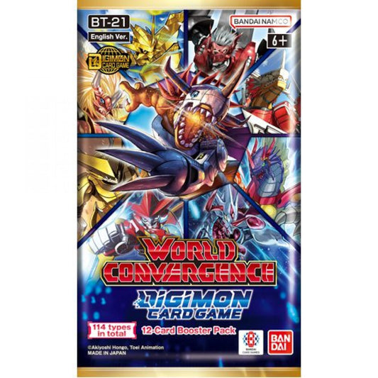 Digimon (BT21) World Convergence Booster (24ct)