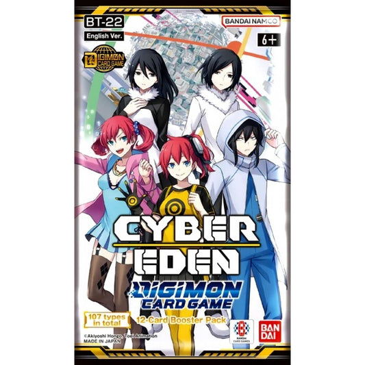 Digimon (BT22) Cyber Eden Booster (24ct)