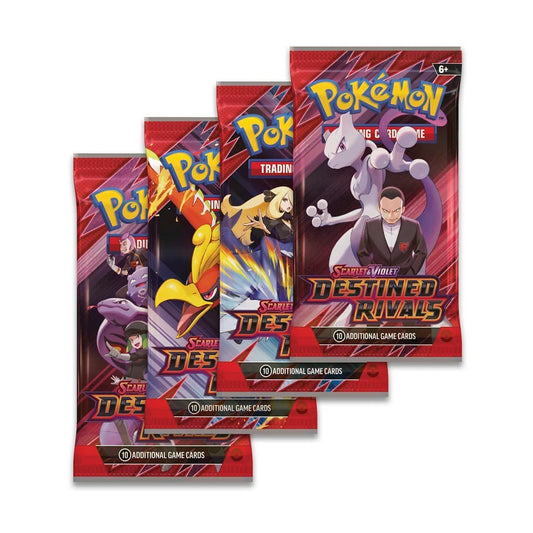 Scarlet & Violet 10 Destined Rivals Booster Pack Pokemon Trading Cards Assortment