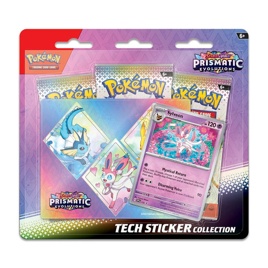 Pokémon TCG: Scarlet & Violet-Prismatic Evolutions Tech Sticker Collection