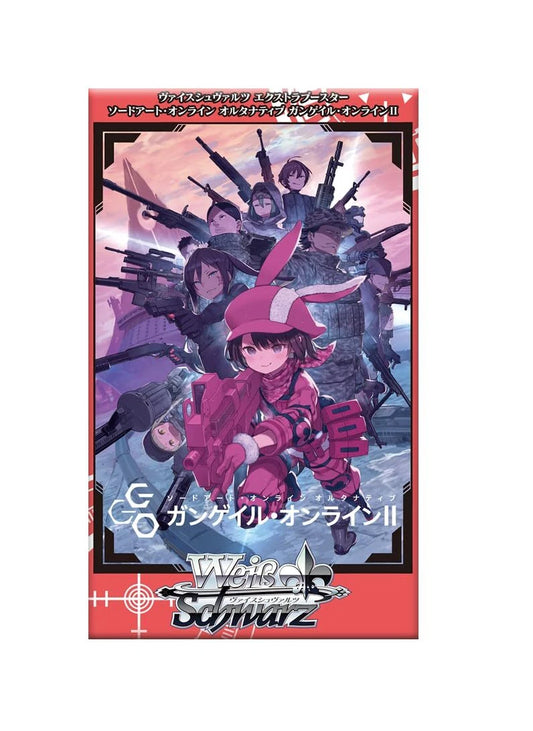 Weiss Schwarz - Gun Gale Online Extra Booster (6 Count)