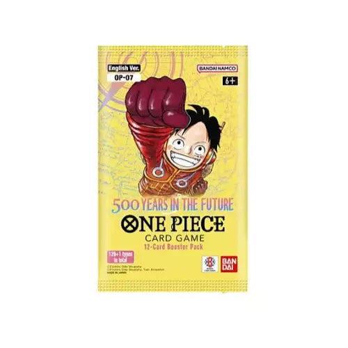- One Piece TCG - OP 07 - 500 Years In The Future - Sealed Booster Packs -
