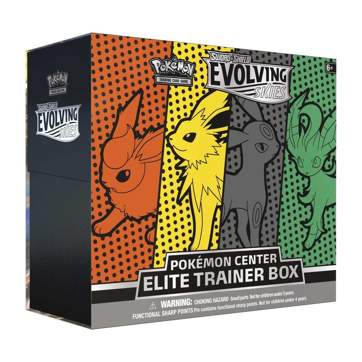 Pokémon TCG: Sword & Shield-Evolving Skies Pokémon Center Elite Trainer Box (Jolteon, Flareon, Umbreon & Leafeon)
